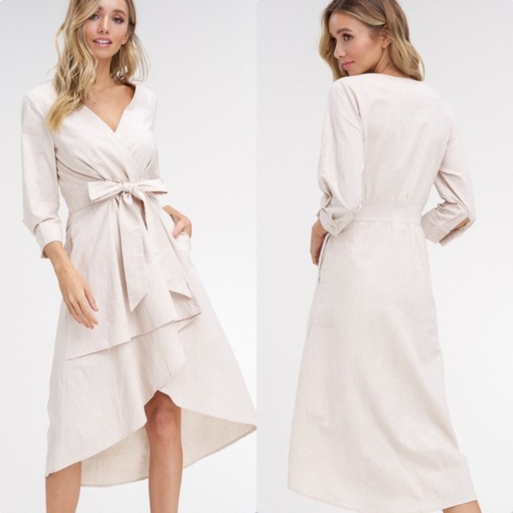 Midi Dress - Natural